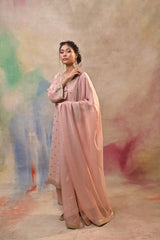 Pink Sharara Set with Embellished Kameez